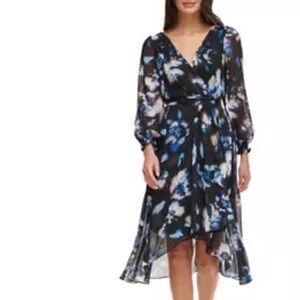 DKNY Fit and Flare Size 24W Dress, NWT